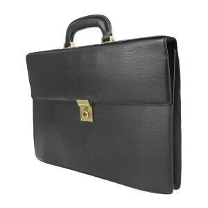 Loewe Briefcase Anagram Leather Black